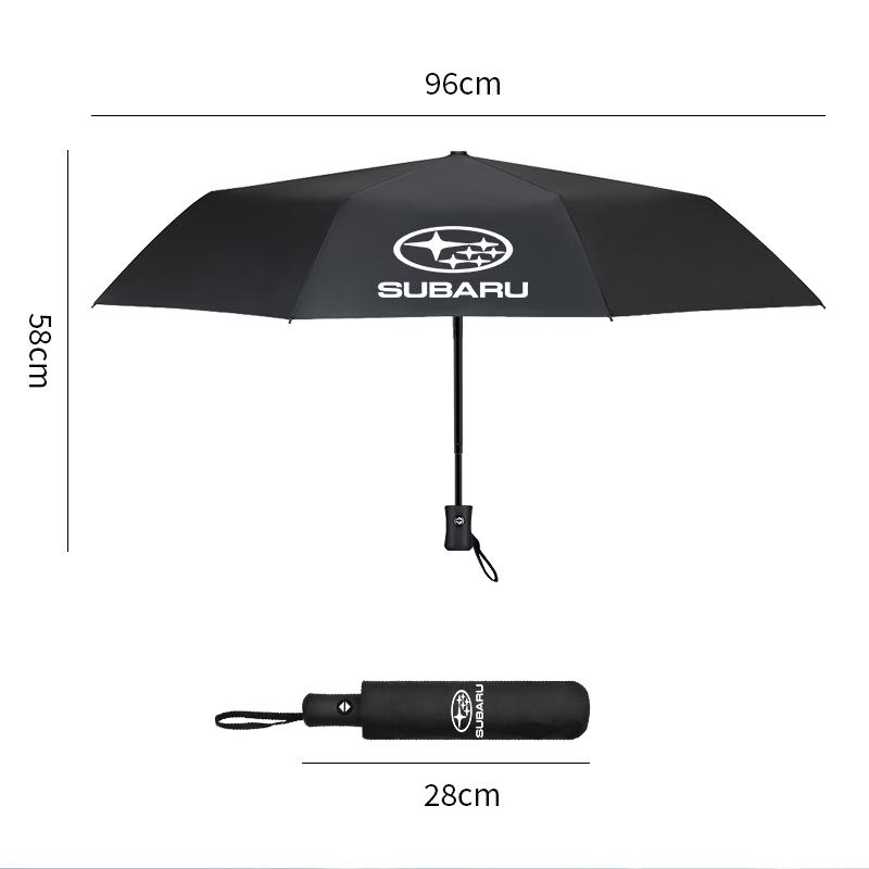 Car Interior Accessories Car Folding Umbrella Portable Automatic Sunshade For SUBARU WRX STI Forester Impreza Legacy BRZ XV PP444