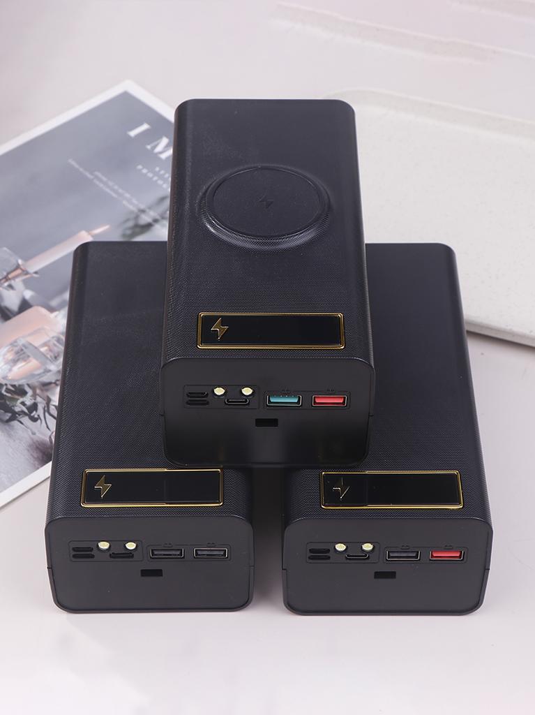 D21 21X18650 Корпус для аккумуляторов Пайка не требуется Корпус Power Bank Pd Со светом Зарядный бокс для аккумуляторов 18650 Съемный Портативный DIY Корпус