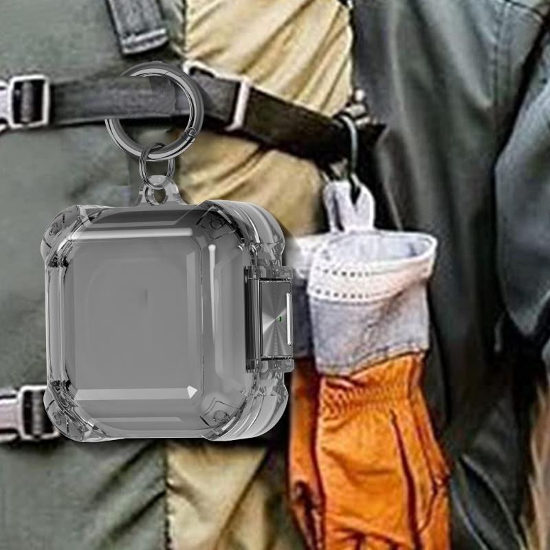Прозрачный чехол для наушников, устойчивый к царапинам защитный рукав из ТПУ для 2/FE с брелками на шнурке