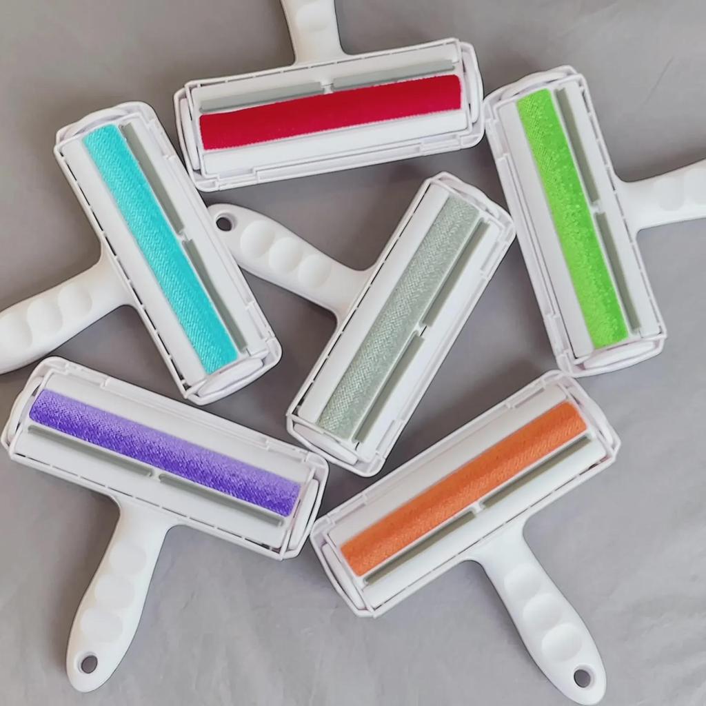 Pet Hair Removal Roller - Washable, Tear-Off Sticky Brush for Clothes
