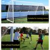 Soccer Goal Net Sports Training Ground Football Door Netting Reusable Portable School Practice Accessory Folding 3.2x1.5x2.1m