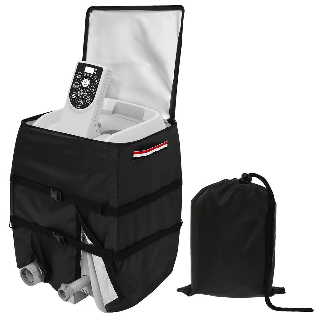 Универсальный надувной чехол для насоса-нагревателя воды для спа-бассейна для гидромассажной ванны, насоса-нагревателя для спа, водонепроницаемый чехол для насоса гидромассажной ванны, запчасти для уличного бассейна