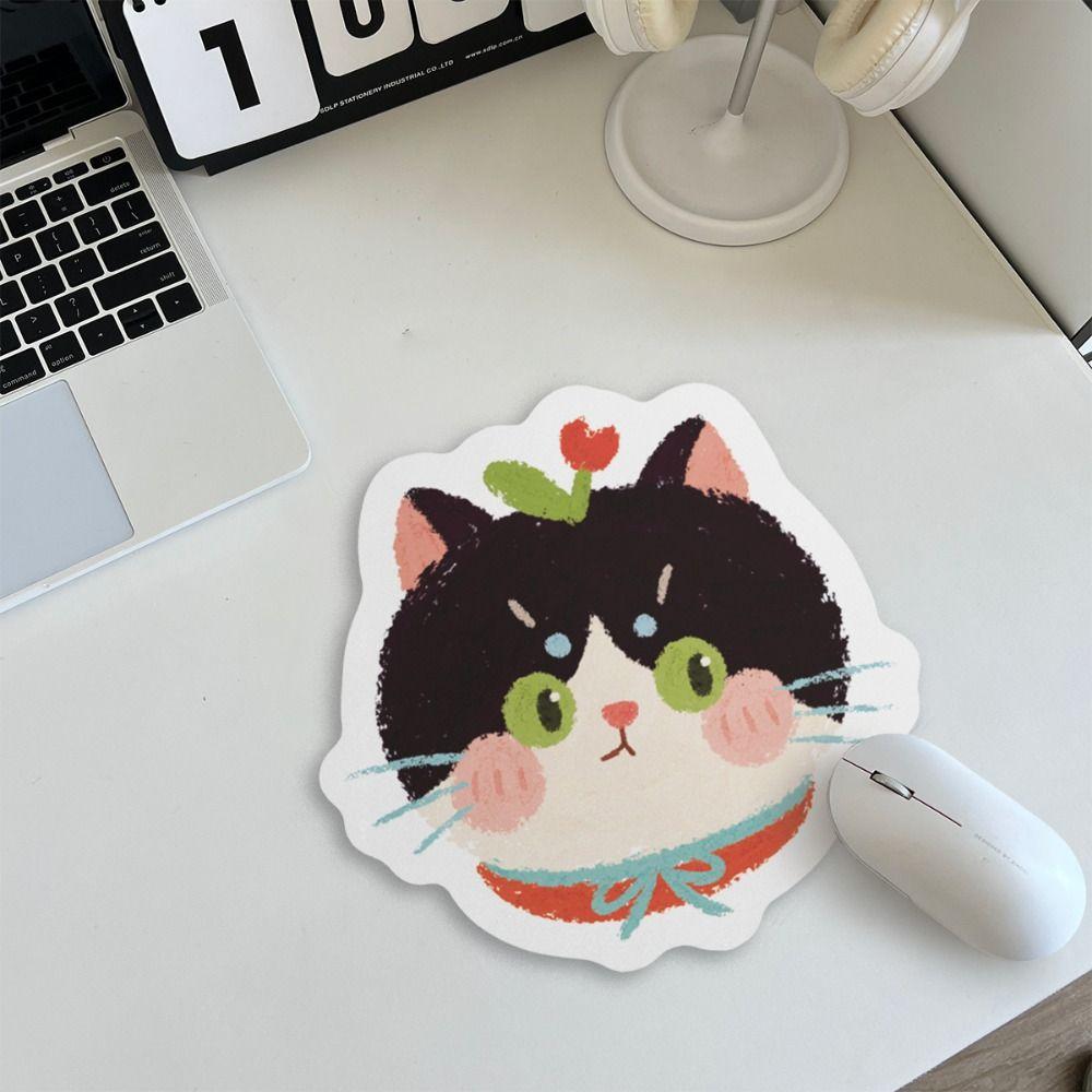 Thickened Cartoon Mouse Mat Anti-slip Girls Mousepad Creative Cute Mouse Pad Universal