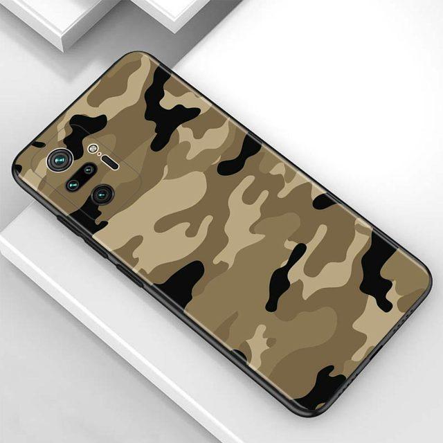 Чехол для Redmi Note 10 Pro Max 9 9t 9s 8 8t 7, чехол для Redmi K40 Pro Plus 9 9a 9c, камуфляжный чехол в стиле милитари