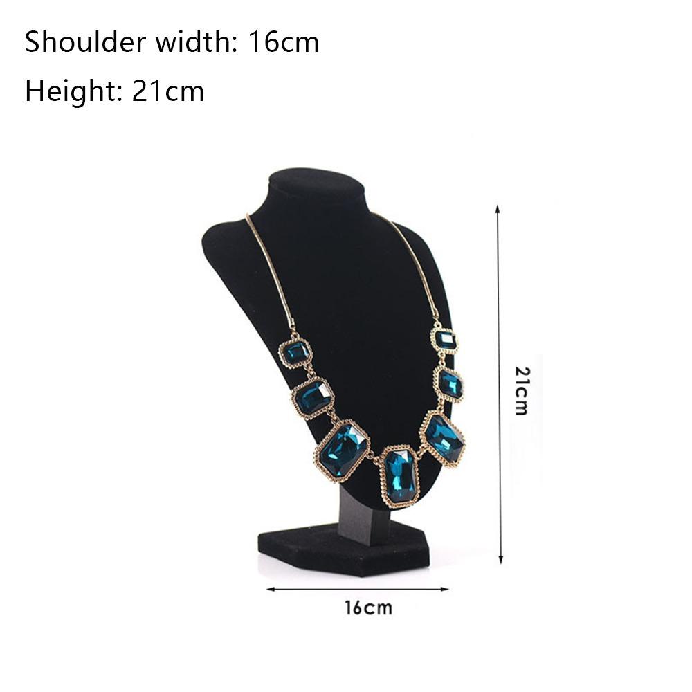 Новый дисплей для подвесок Стойка-манекен для демонстрации ювелирных изделий Органайзер-подставка для ювелирных изделий Декор для розничного магазина Бюст-держатель