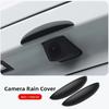 Защита от дождя для камеры заднего вида автомобиля, сверхпрочная, водонепроницаемая, ветрозащитная крышка из АБС-пластика с широким основанием, совместимая с внедорожником, седаном, грузовиком