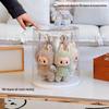 Rotating Labubu Plush Doll Display and Storage Box