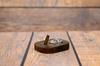 Chihuahua long-haired – Leash hanger, medal hanger with dog | Art-Dog