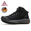 Warm Wool Hiking Boots Men Leather Ankle Boots Non-slip Camping Trekking Men's Sports Shoes Winter Outdoor Safety Sneakers