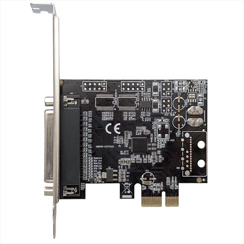 Area Parallel IEEE1284 Printer Port, 1 Port Expansion, PCI Express x1 Connection, Low Profile (Half Height) Compatible, SD-PE99-1PL
