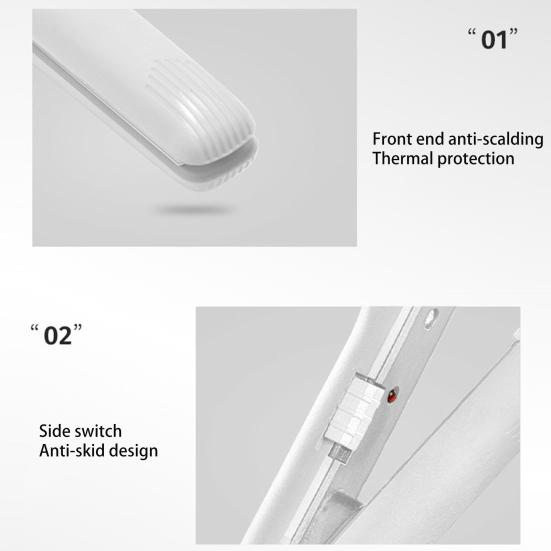 Mini Curling Iron Hair Straightener Portable Multifunction Ceramic Fast Heating Bangs Hair Curler Flat Iron Curling Wand Women Hair Styling Tool