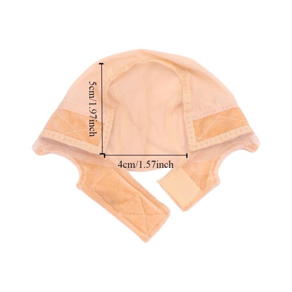 Transparent Lace U Part Wig Cap with Grip Band Gluless Hairnet Lace Wig Cap  to Keep Wigs