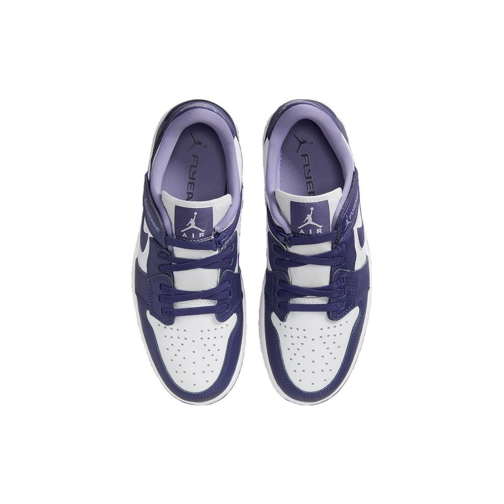 Air Jordan 1 Low FlyEase DM1206-515 Небесно-фиолетовые Белые Повседневные кроссовки