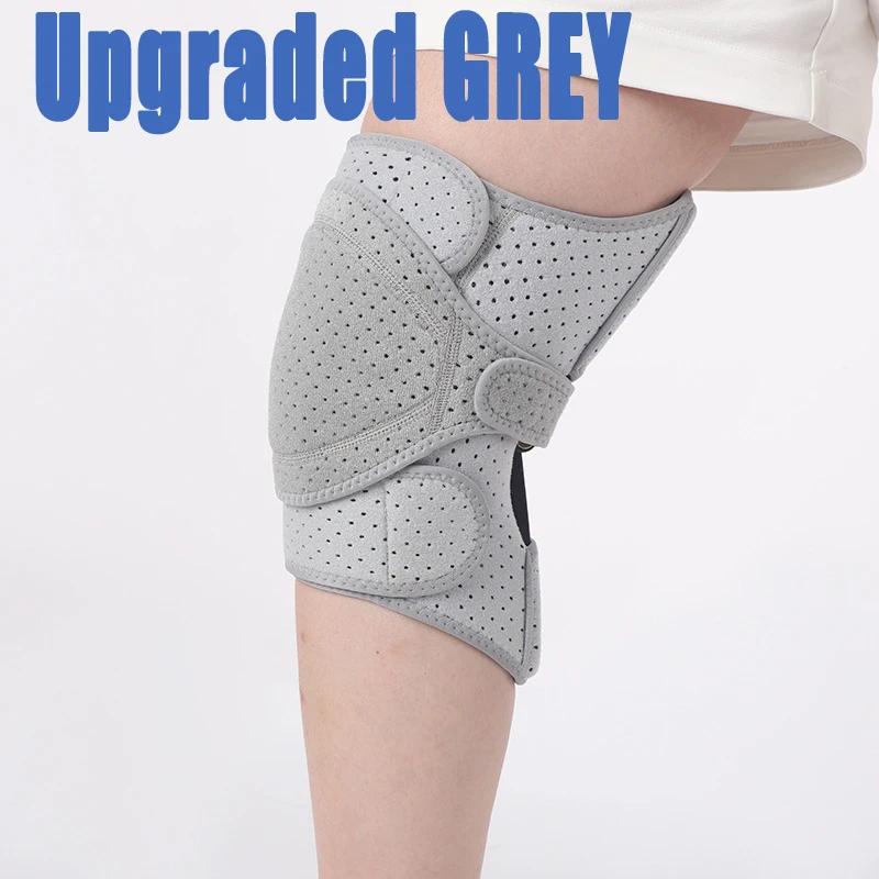 Наколенник izable Fit Дышащая поддержка с мощной пружиной отскока Застежка на липучке Идеально для бега, езды на велосипеде и пеших прогулок