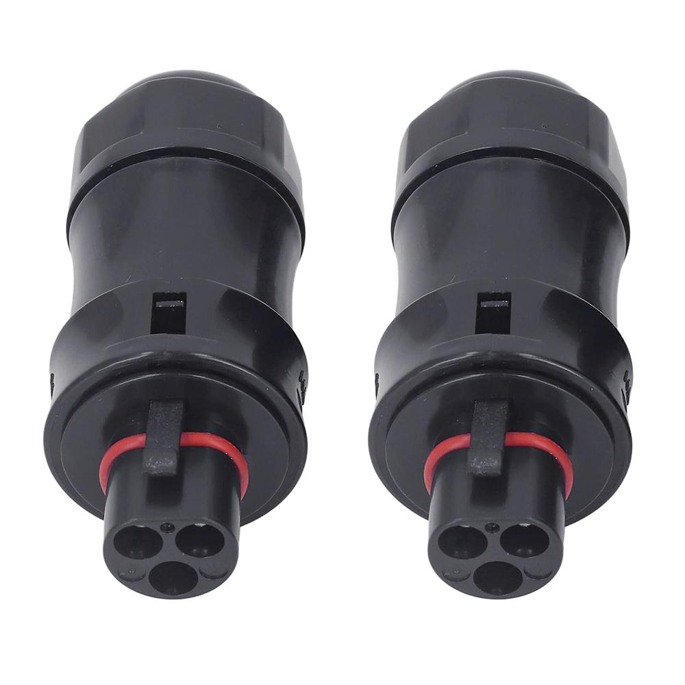 Bc01 3 Pin Connector AC Male Female IP68 for Solar Grid Tie Micro Inverter Hoymiles Deye APsystems PV Panel Power Setup Adapter