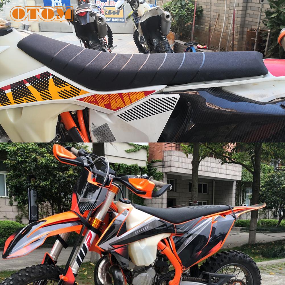 OTOM Motorcycle Cushion Seat Covers For KTM SX SXF XC XCF EXC EXCF XCW 150 250 350 450 500 2019-2022 Antiskid Waterproof Diamond