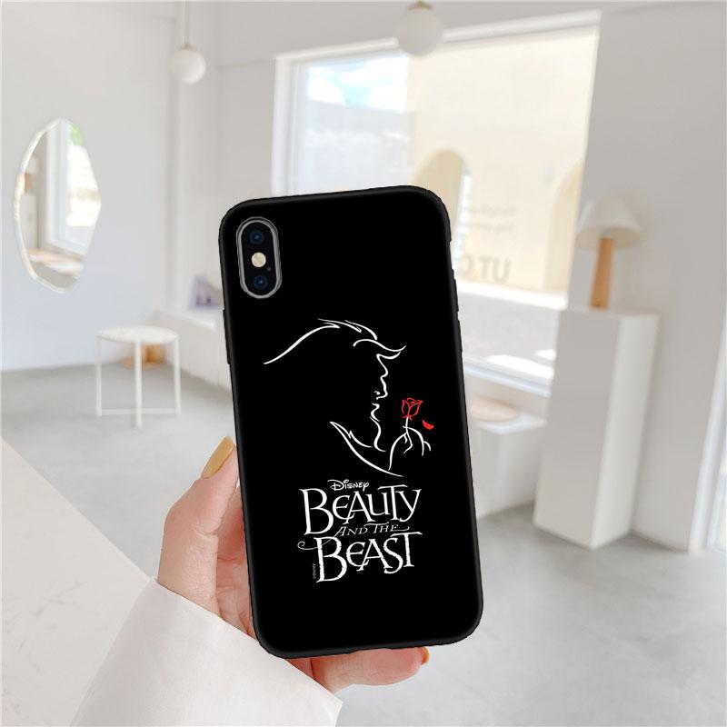CJ18 Beauty and the Beast Soft Shell Phone Case for Samsung Galaxy S20 S21 S22 Ultra FE + Plus A21S A22 A24 A25 A26 A30 A30S A31