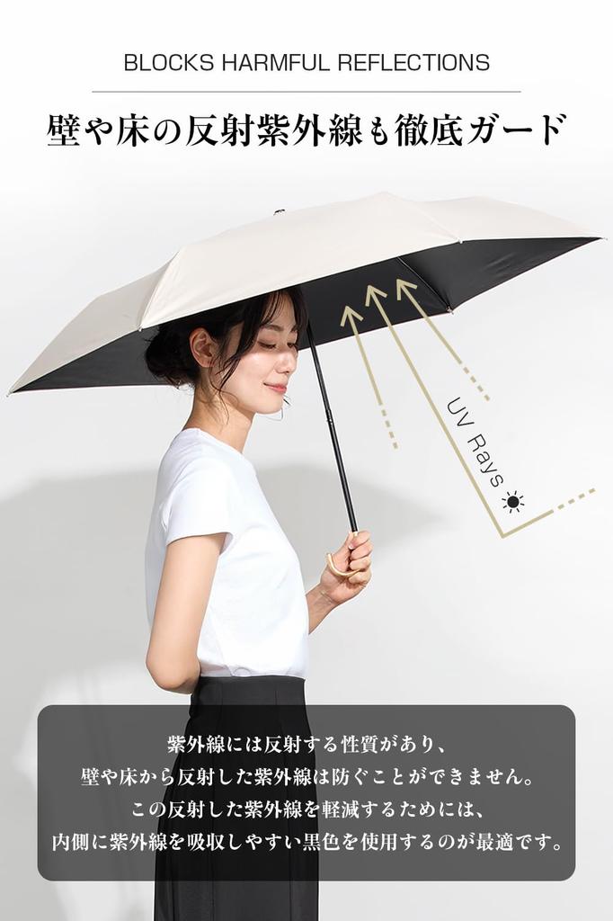 FULIZ Ультрафиолетовый свет Складной Ультра Для Солнца и Складной Зонт для Полной Блокировки Света от Дерматолога x Представлено в Зонт, Защита, 100%