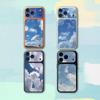 Линии в небе Для Apple iPhone 17Pro, 17Pro Max Задняя крышка аккумулятора с наклейкой-скином для камеры Задняя защитная пленка-наклейка