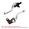 NEW Short Clutch Brake Lever fit for YAMAHA XSR900 XSR900GP MT-09 MT-09SP 24-25 Silver