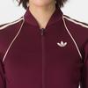 adidas Originals Sport Superstar На молнии Дышащий Топ для фитнеса с рукавами реглан Женские топы KT7027