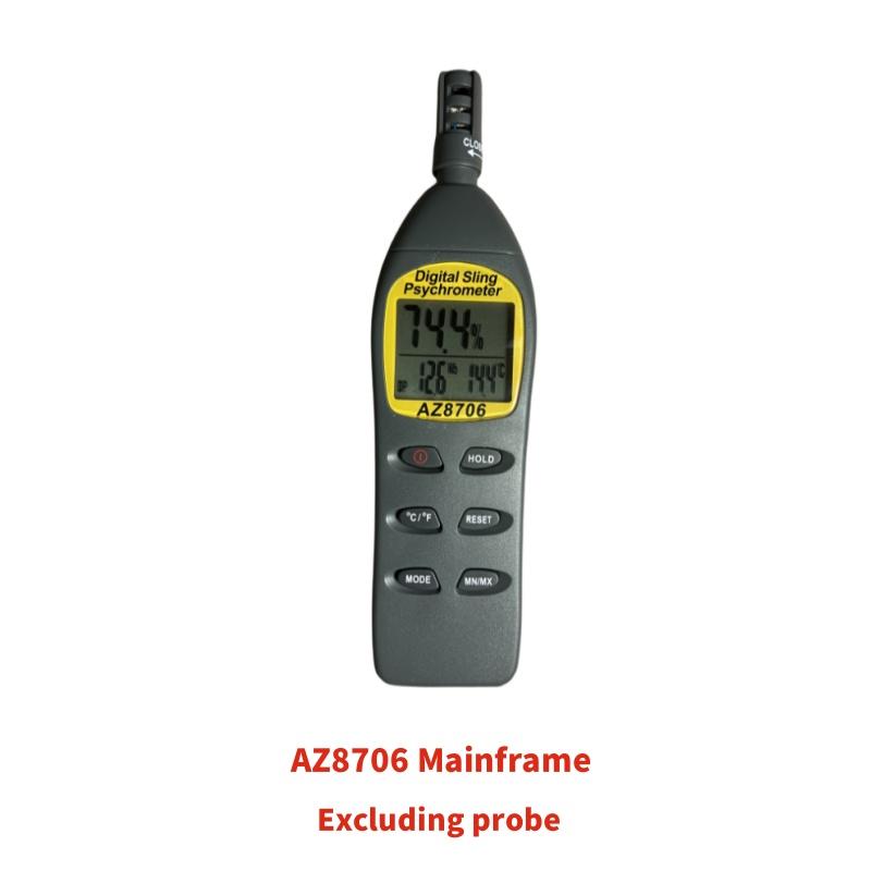 AZ8706 High-precision Digital Temperature and Humidity Meter Industrial Grade Dew Point Wet Bulb Temperature Detector Environmen