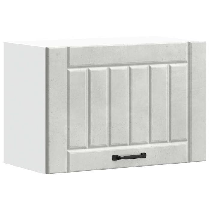 VidaXL Armoire murale de cuisine Lucca gris béton bois ingénierie, meuble mural de cuisine, armoire pour mur de cuisine, 853841