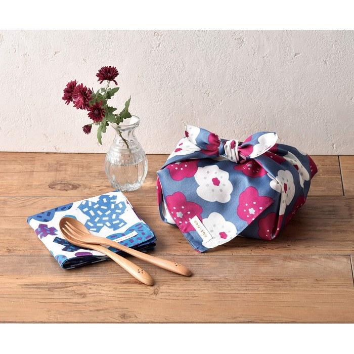 Marushin Lunch Cloth SOU SOU Approx. 50x50cm Kikuzukushi Made in Japan 6165008000