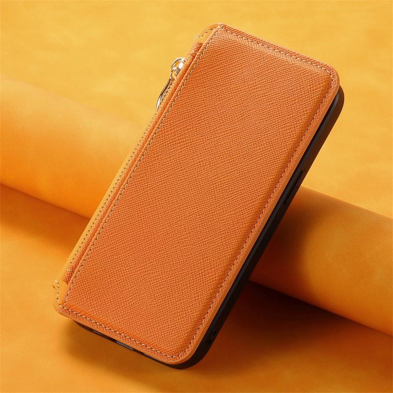Магнитный кожаный чехол-книжка со встроенной подставкой для iPhone 16 15 14 Pro Max Plus SE4, совместимый с Magsafe