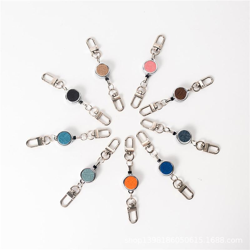 1 шт. Выдвижной брелок для ключей с цепочкой, держатель для карабина, удлиняющий брелок