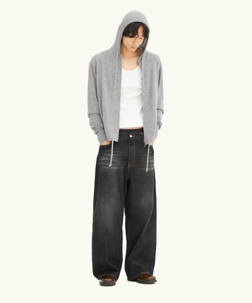 INTEMPOMOOD Light Inner Knit Hoodie: 3 Colors