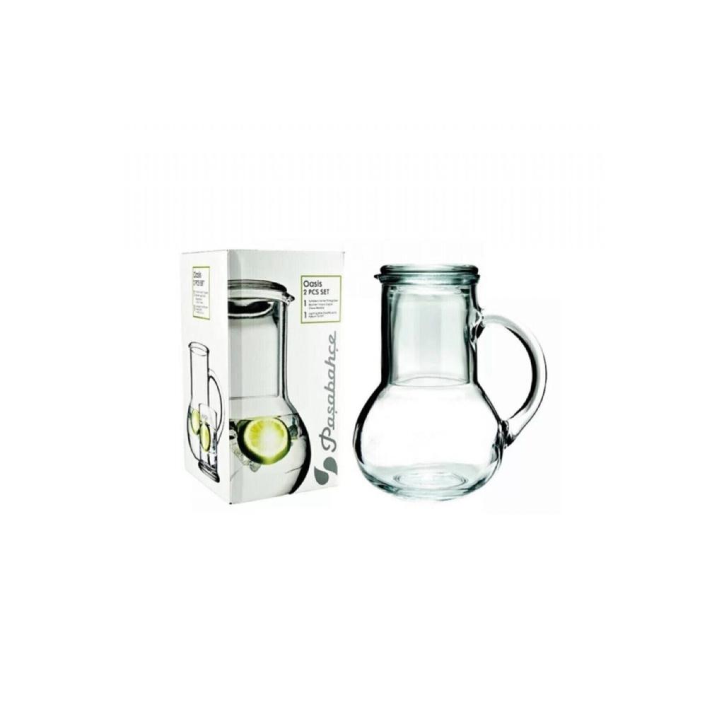 Filigree Glass And Lid Night Jug 98328