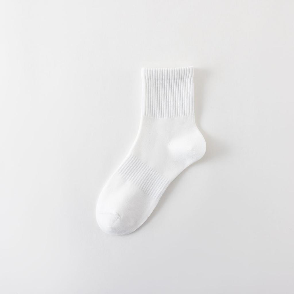 5/10 пар женских хлопковых носков, универсальные носки на все сезоны, дышащие и впитывающие пот носки