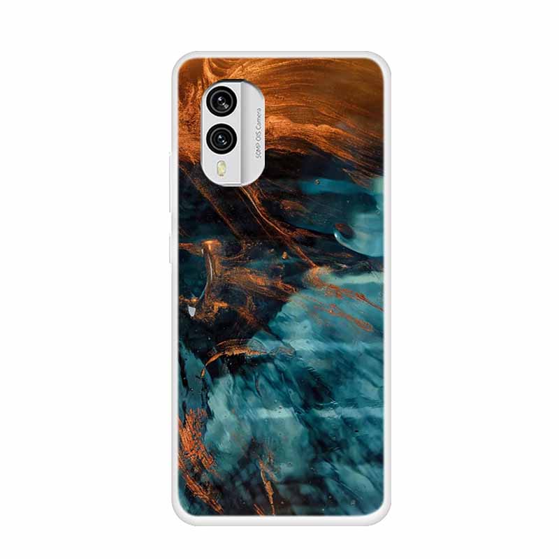 Luxury Case For Nokia X30 X20 Soft Silicone TPU Phone Back Cover for Nokia X 30 Funda for Nokia X 20 Case Protector Coque Marble