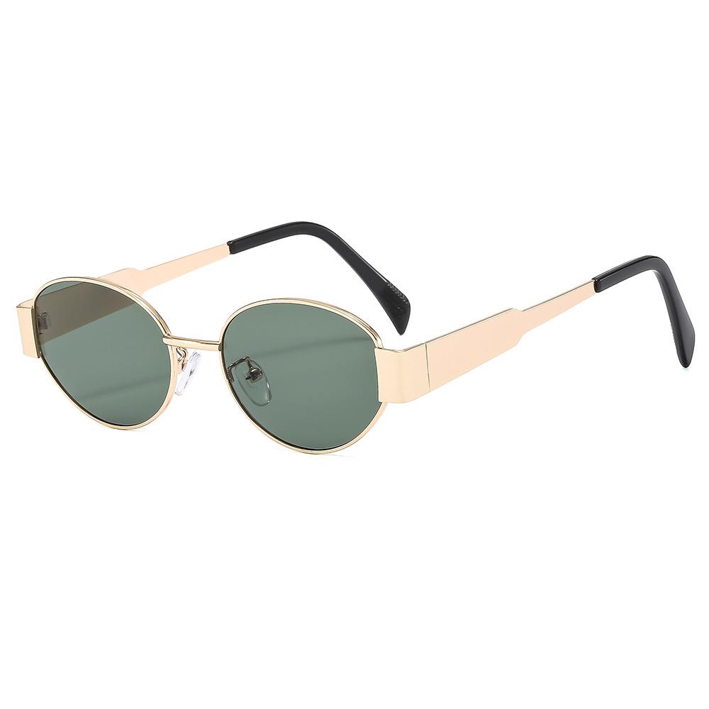 Женские очки с защитой от солнца, защита от ультрафиолета, модные индивидуальные солнцезащитные очки в стиле ретро в стиле хип-хоп для уличной съемки, солнцезащитные очки для пригородных путешествий