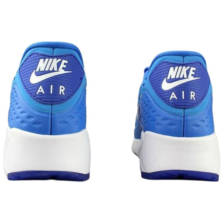 Nike Air Max 90 Удобные Мягкие Низкие Кроссовки для Повседневной Носки Мужские Кроссовки Синие 776661-404