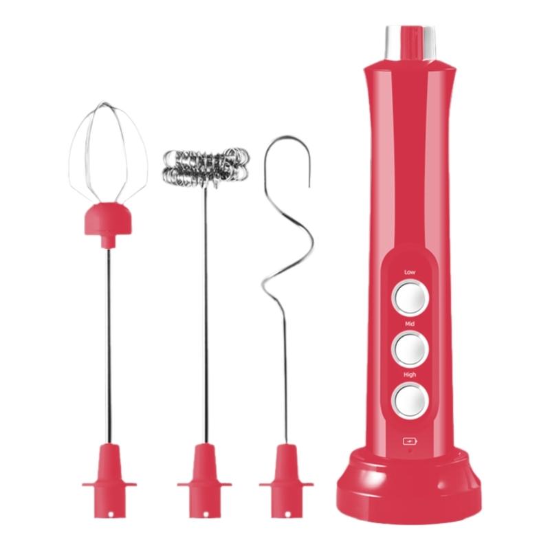 Кухонный мощный вспениватель молока, ручной миксер для напитков, электрический венчик для пены