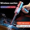 Беспроводной портативный пылесос для автомобиля, мощный всасывающий мини-ручной пылесос для автомобиля и дома