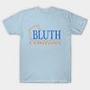 Мужская черная футболка с принтом Bluth Company, печать на трансферной бумаге без вырезки, хлопковая футболка