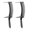 2Pcs Curved Barber Comb Adjustable Professional Positioning Comb Hair Cutting Styling Tool