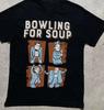 Футболка унисекс черного цвета со всеми размерами для участников группы Bowling For Soup