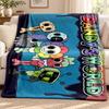 Dandys world blanket Flannel Blanket Soft Cozy Plush Throw for Sofa Bed Lightweight Home Decoration Outdoor camping