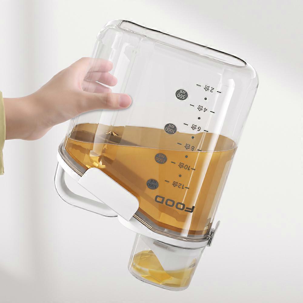 Slim Rice Container Storage Tank, Dry Food Airtight Container kitchen Storage