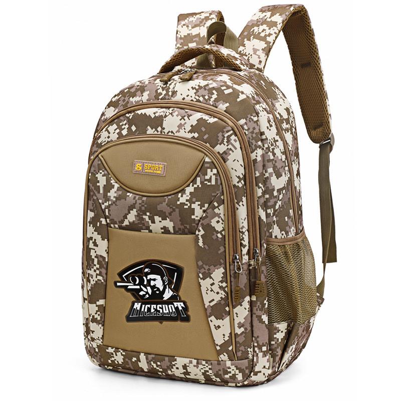 Рюкзак Оксфорд Модная Ткань Большая Вместимость Для Путешествий Ежедневного Использования