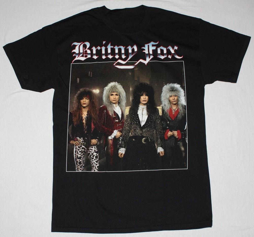 Горячая BRITNY FOX BRITNY FOX Все размеры Подарок Фанаты Черная Мужская рубашка ND247 Унисекс Футболка
