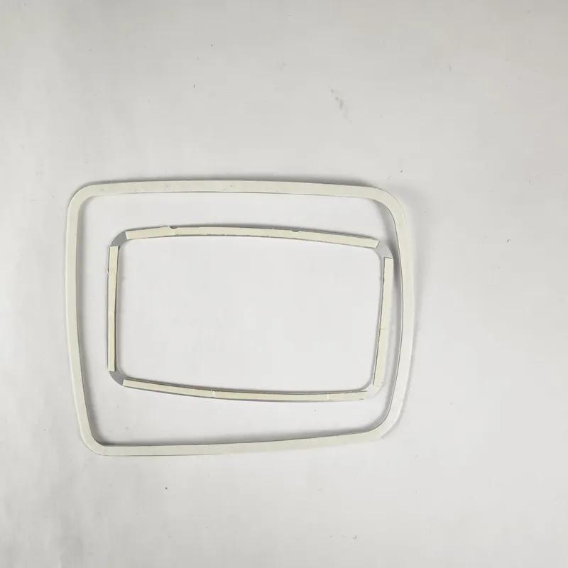 For Mercedes Benz ML GL Class Car Console ES Multimedia Button Panel Frame Stickers Interior Decoration Aluminium Alloy Trim