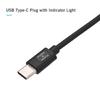 Кабель питания USB Type C PD со светодиодной подсветкой для камеры BMPCC 4K 6K, пружинный