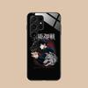 Чехол для мобильного телефона Jujutsu Kaisen Мегуми для Samsung Galaxy A56 55 54 53 52 51 36 35 34 23 16 15 5G Стеклянная цветная крышка Красивый
