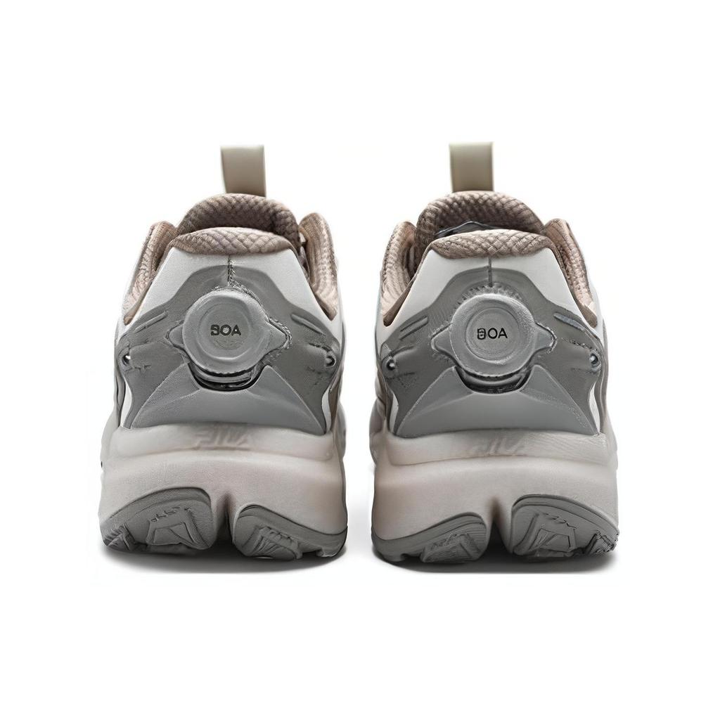 Fila Boa Wolf Comfortable Versatile Fabric Low-Top Casual Running Shoes Men Sneaker Beige Brown Gray A12M411204FBE