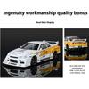 1/24 Scale Cool Nissan GTR Alloy Sports Car Model, Simulated Interior Details, Cool Lighting and Sound Effects, Four-wheel Shock Absorption
